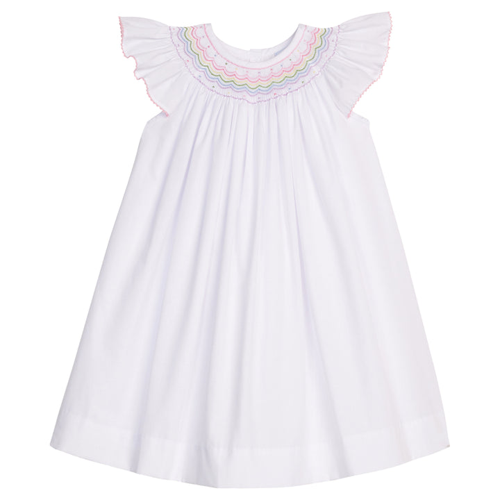 Little English | Rainbow Smocked Bishop Dress Little English | Rainbow Smocked Bishop Dress