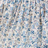 Smocked Bridget Bubble - Wisteria Floral