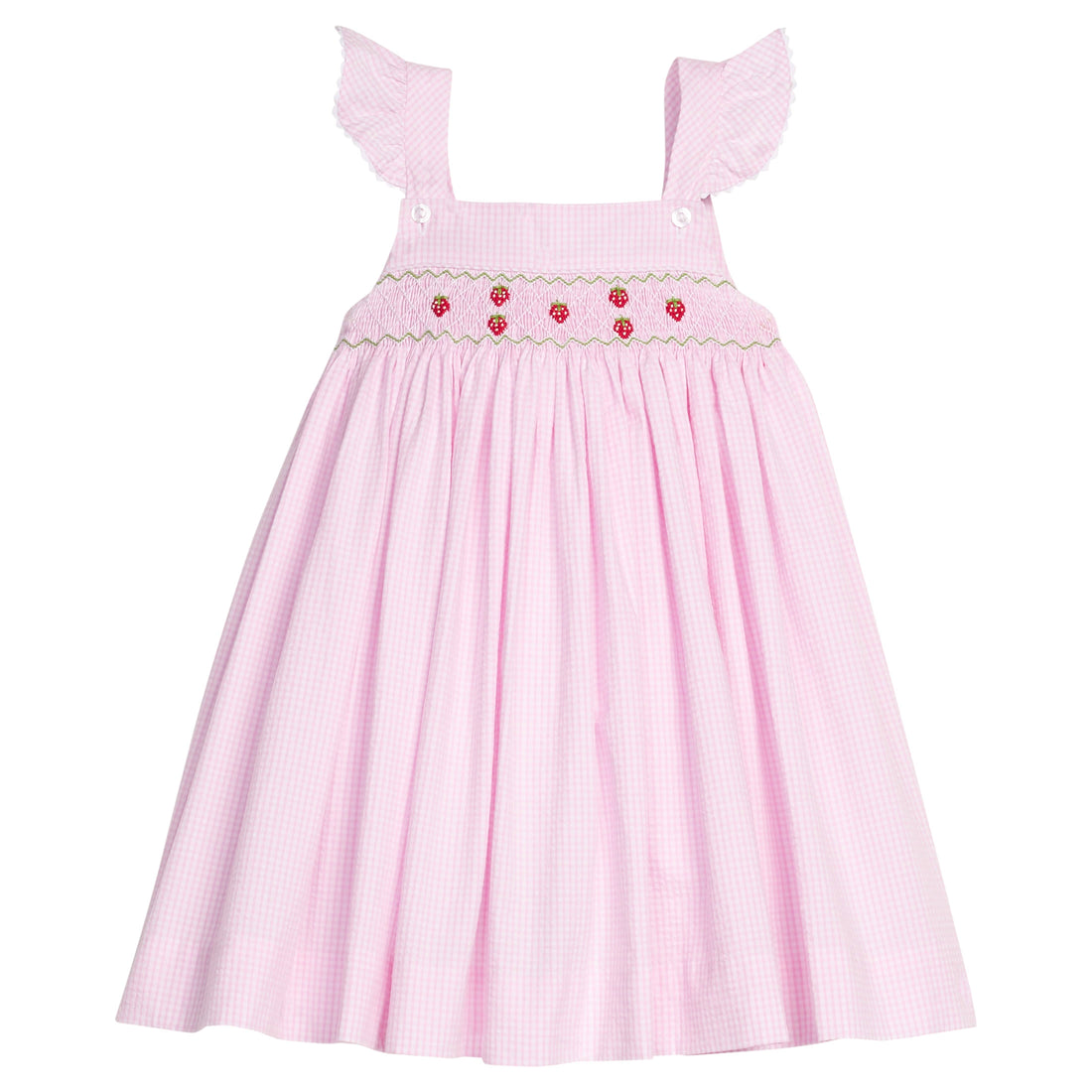 light pink smocked dress Smocked Emery Dress in Light Pink 4Y