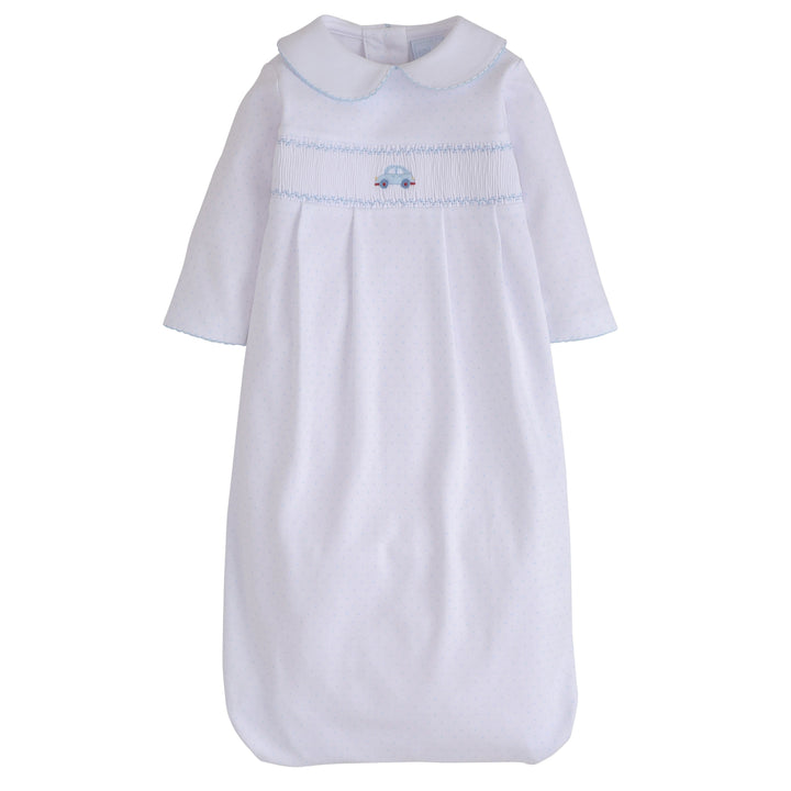 Car Smocked Gown Car Smocked Gown