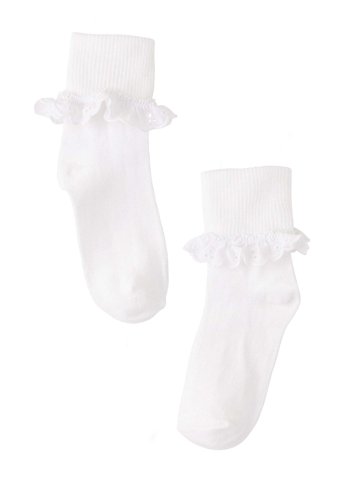 Little English | Little Girl's Eyelet Lace Socks