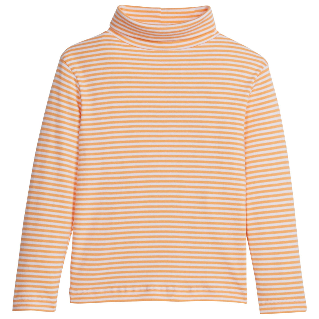 little english classic childrens clothing orange striped turtleneck