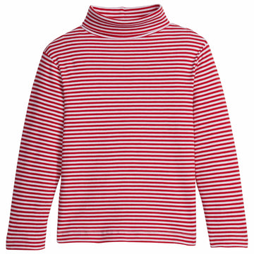 little english classic childrens clothing red stripe turtleneck