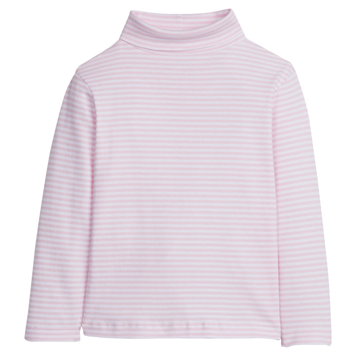 little english classic childrens clothing girls pink striped turtleneck