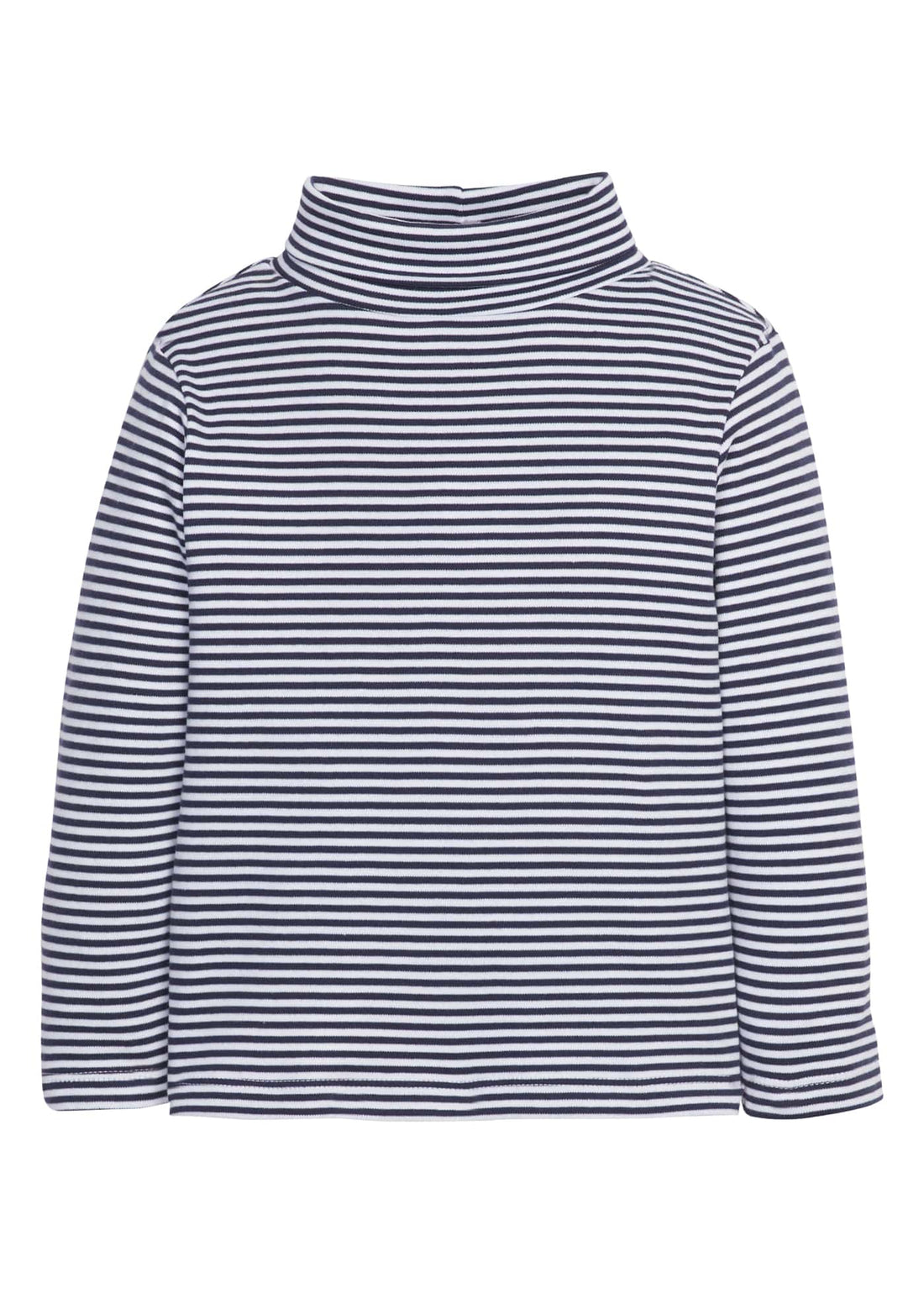 little english classic childrens clothing, navy blue striped turtleneck