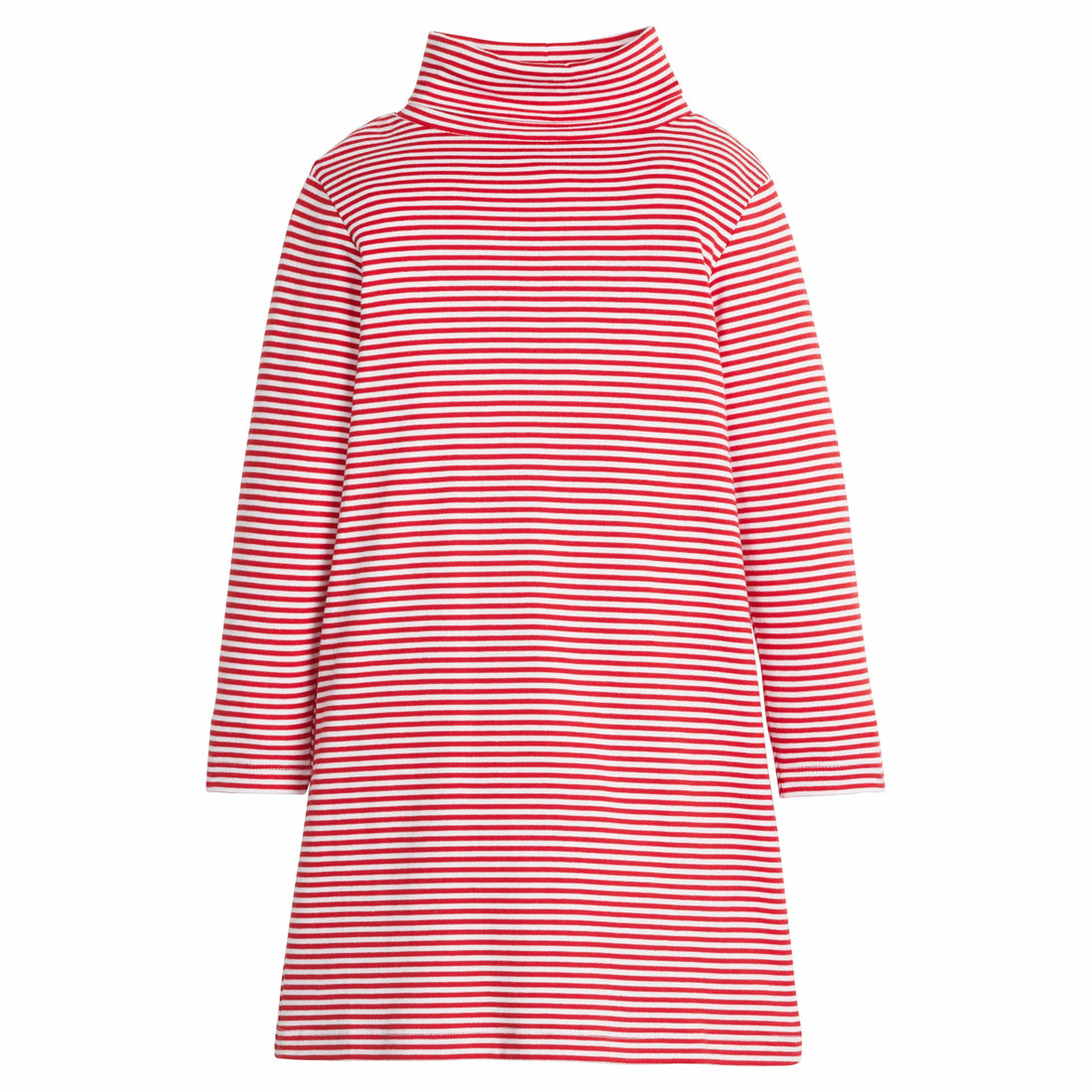 red turtleneck dress Little English Kids' Striped Turtleneck Dress in Red Stripe at Nordstrom, Size 2T