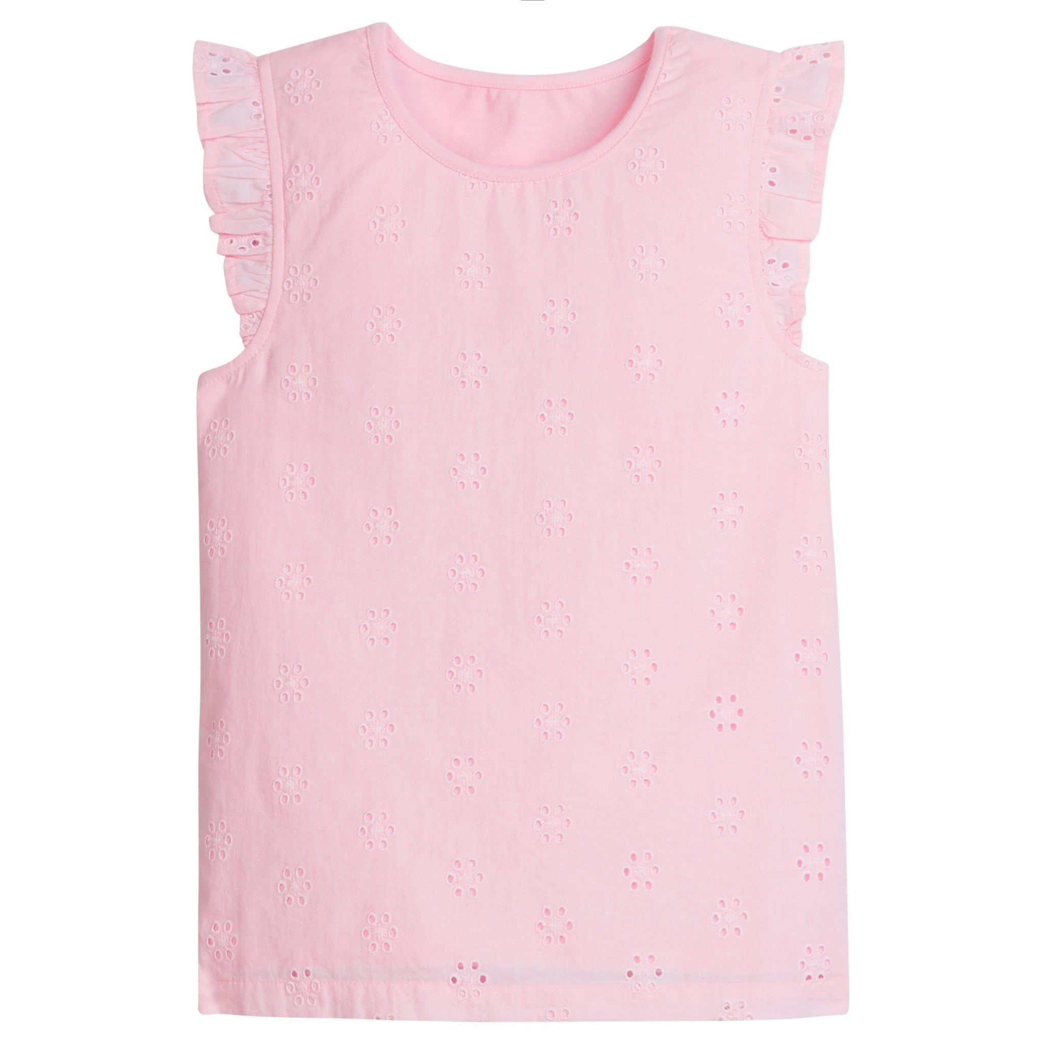 Bisby Eyelet Tank, Pink main image 0