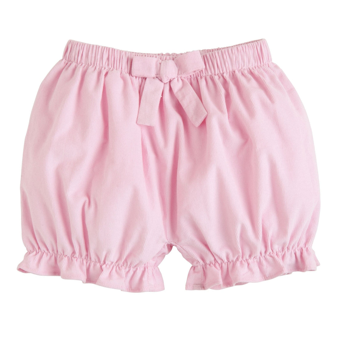 little english classic childrens clothing girls light pink corduroy bloomers with bow