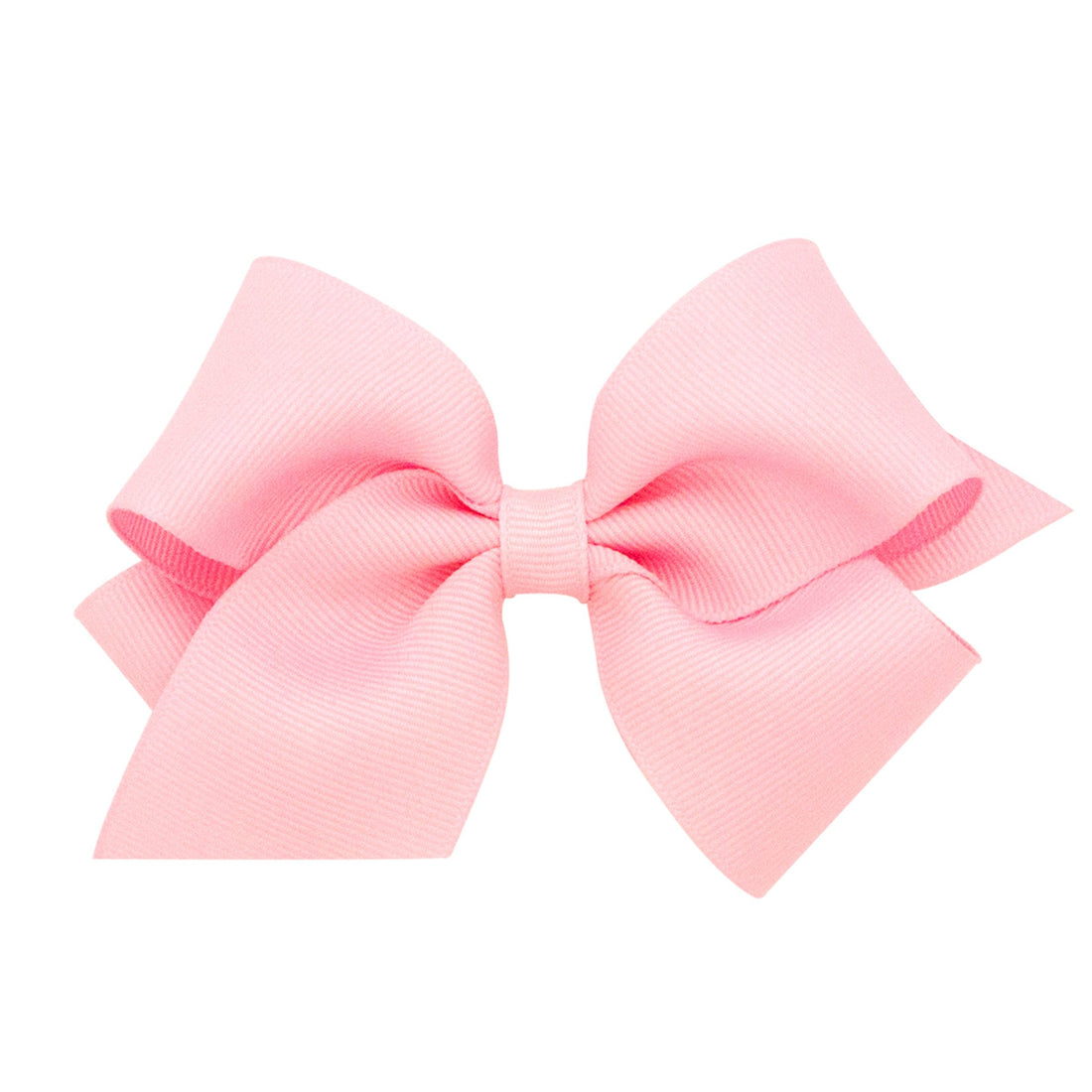 Small Classic Grosgrain Hair Bow - Light Pink
