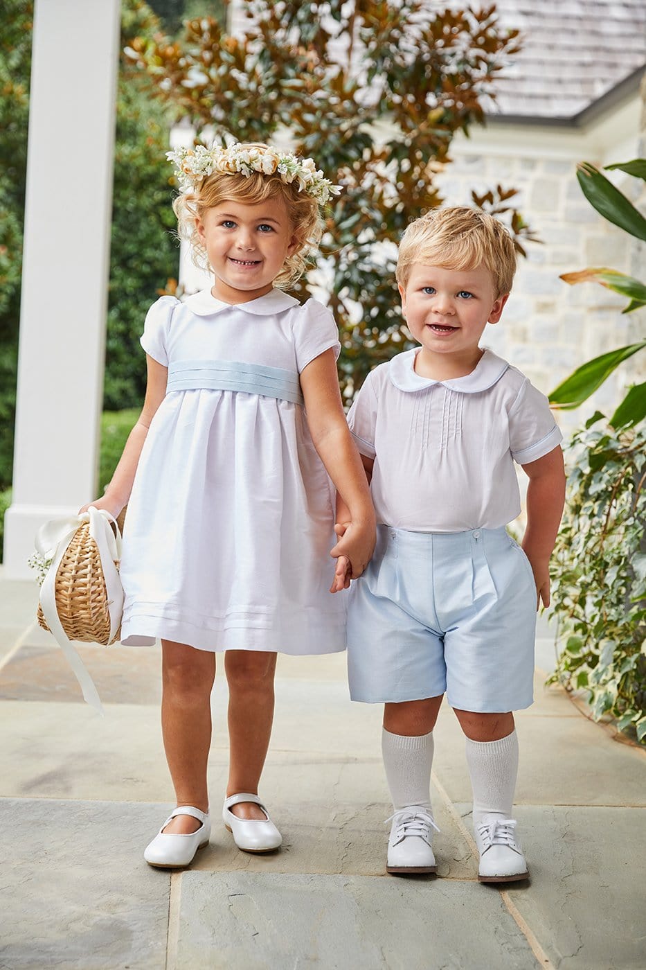 Little Boy Boutique Clothes - Blue Wedding Set – Little English