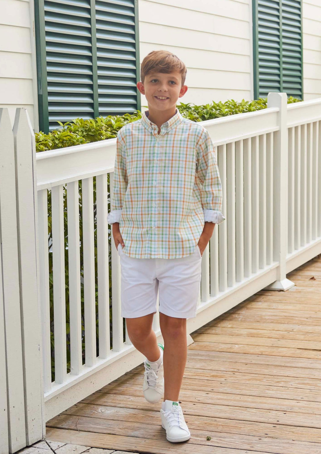 Boy's Button Down Shirt - Classic Preppy Clothes – Little English