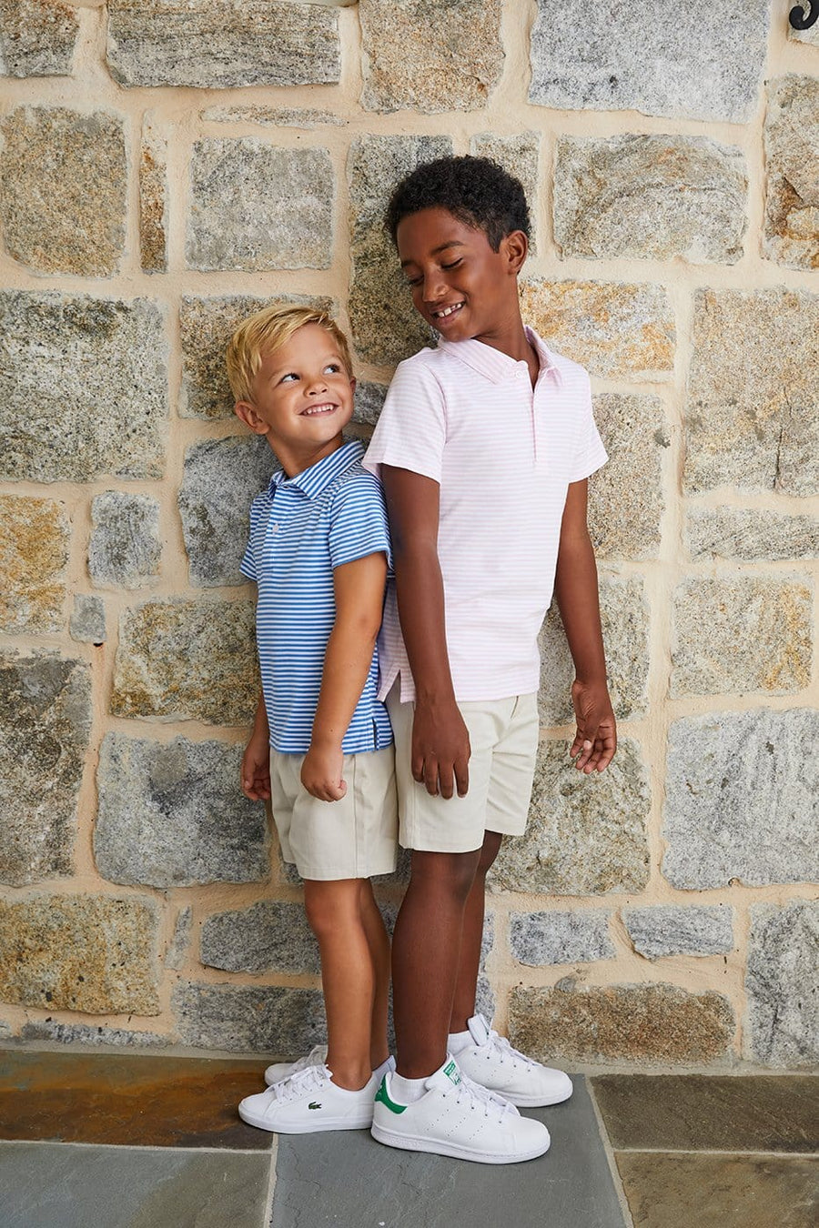Little English Classic Boy's Shorts in Pebble Twill