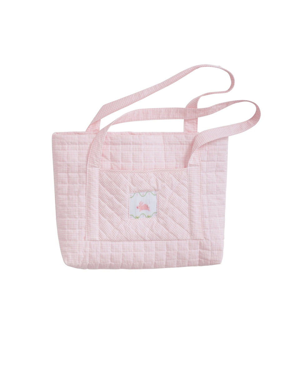 Quilted Luggage - Bunny, Little English, classic children's clothing, preppy children's clothing, traditional children's clothing, classic baby clothing, traditional baby clothing