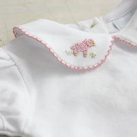 Sheep Pinpoint Blouse, Little English, classic children's clothing, preppy children's clothing, traditional children's clothing, classic baby clothing, traditional baby clothing